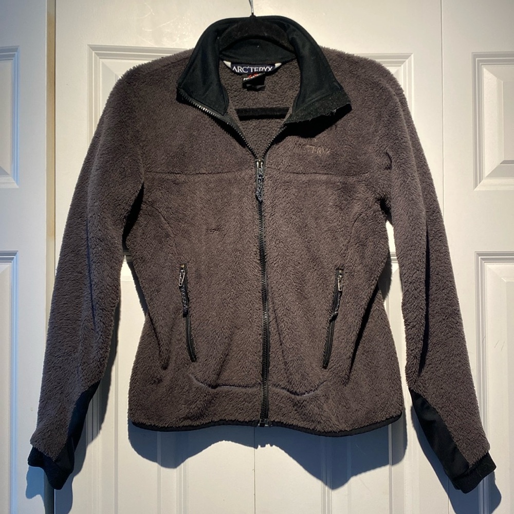 Brown Arc’teryx Full Zip Fleece Jacket